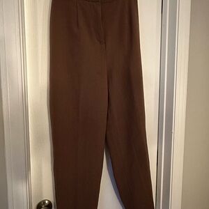 Women’s Worthington Stretch Brown Straight Leg Dress Pants Size 6